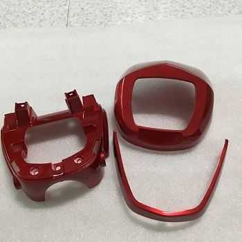 Bộ nhựa ốp đầu đèn đồng hồ xe điện Samurai (3 chi tiết)