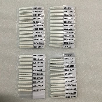 Combo trở bảo vệ điều hoà Toshiba (gồm 45 mã sai số 1%)