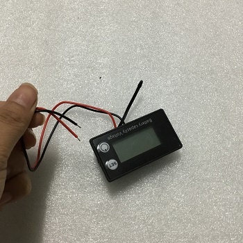 Vôn kế điện tử VOKTTA DC 8V-100V LifePO4 12V 24V 48V 6133A LCD (báo động màu trắng)