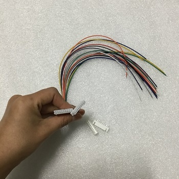 (2 bộ) Bộ dây - đầu jack nối JST XH2.54mm 9pin 300mm 26AWG