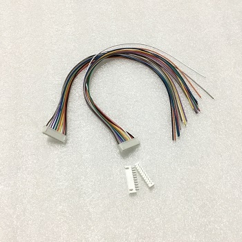 (2 bộ) Bộ dây - đầu jack nối JST XH2.54mm 10pin 300mm 26AWG