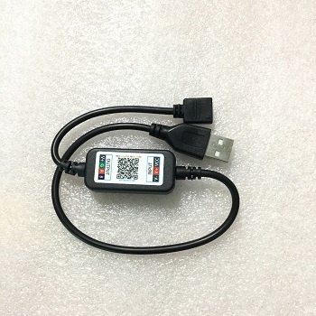 Bộ điều khiển dải đèn led RGB không dây kết nối USB