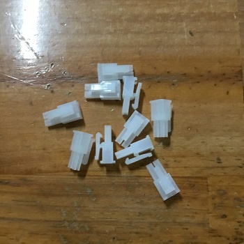 (10 cái) Vỏ nhựa 5557 Đầu nối đực MX4.2mm hàng đơn 2P