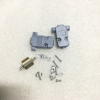 Ổ cắm đầu nối D-sub HSHELAN DB9, nối tiếp RS232,phích cắm COM có thể tháo rời Cổng COM 485 bảo vệ DB9 (Female)
