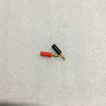 (5 cặp đỏ đen) Phích cắm bắp chuối điện tử / Giắc chuyển đổi âm thanh mạ điện