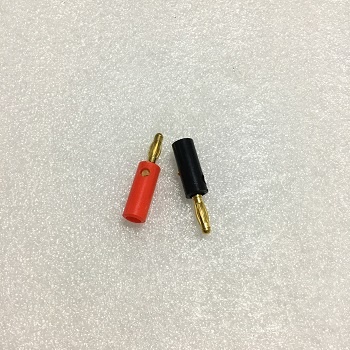 (5 cặp đỏ đen) Phích cắm bắp chuối điện tử / Giắc chuyển đổi âm thanh mạ điện
