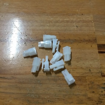 (10 cái) Vỏ nhựa 5557 Đầu nối đực MX4.2mm hàng đơn 2P
