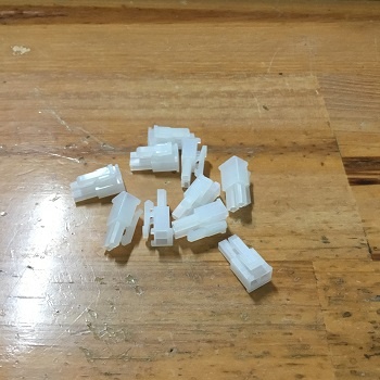 (10 cái) Vỏ nhựa 5557 Đầu nối đực MX4.2mm hàng đơn 2P