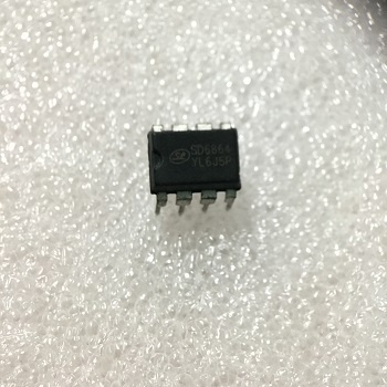 (2 con) IC nguồn SD6864 DIP8