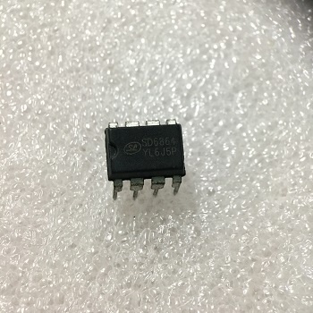 (2 con) IC nguồn SD6864 DIP8