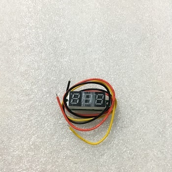 Vôn kế điện tử 3 dây 0.28 inch DC 0-100V (màu vàng)