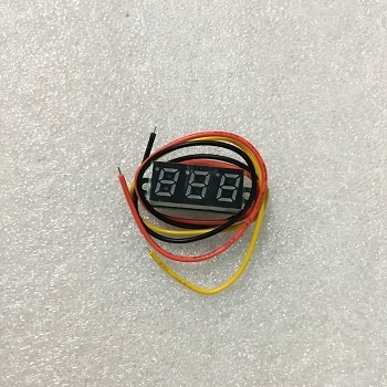 Vôn kế điện tử 3 dây 0.28 inch DC 0-100V (màu vàng)