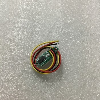 Vôn kế điện tử 3 dây 0.28 inch DC 0-100V (màu xanh dương)
