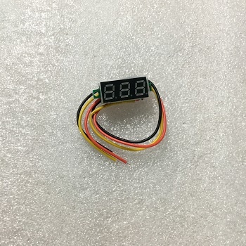 Vôn kế điện tử 3 dây 0.28 inch DC 0-100V (màu đỏ)