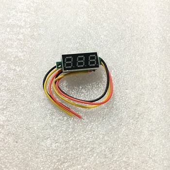 Vôn kế điện tử 3 dây 0.28 inch DC 0-100V (màu đỏ)