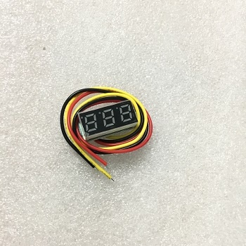 Vôn kế điện tử 3 dây 0.28 inch DC 0-100V (màu xanh lá)