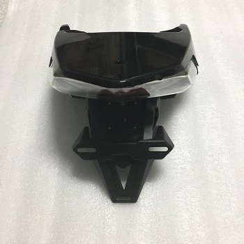 Combo nhựa ốp đuôi hậu + đèn hậu xe 133M đời mới bình 20Ah