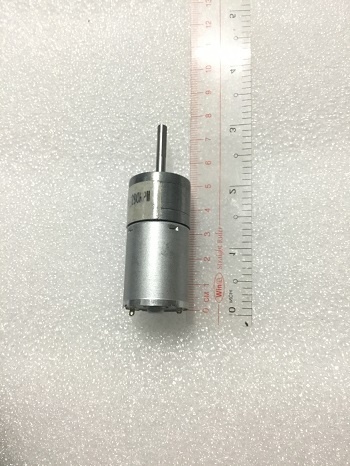 Động cơ DC giảm tốc 12V 280RPM Trục 4mm