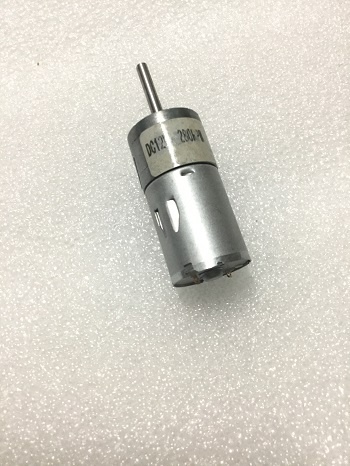 Động cơ DC giảm tốc 12V 280RPM Trục 4mm