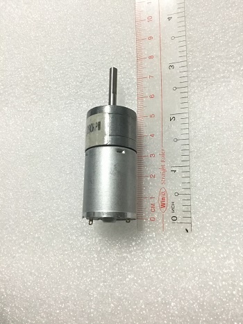 Động cơ DC giảm tốc 12V 280RPM Trục 4mm