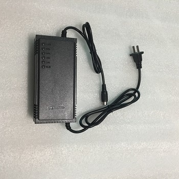 Sạc xe điện 24V 12Ah E-scooter, chân tròn, hàng cao cấp