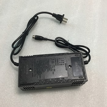 Sạc xe điện 24V 12Ah E-scooter, chân tròn, hàng cao cấp