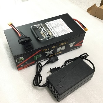Khối pin 48V 15Ah - Lõi pin sắt pin 32140 LFP