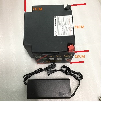 Khối pin 60V 30Ah - Lõi pin sắt pin 32140 LFP