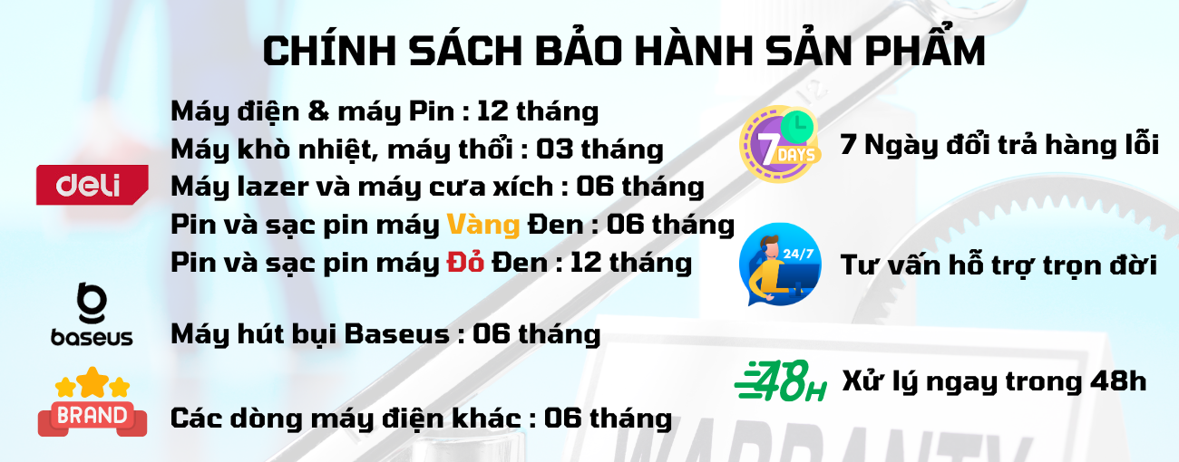 chính sách bảo hành