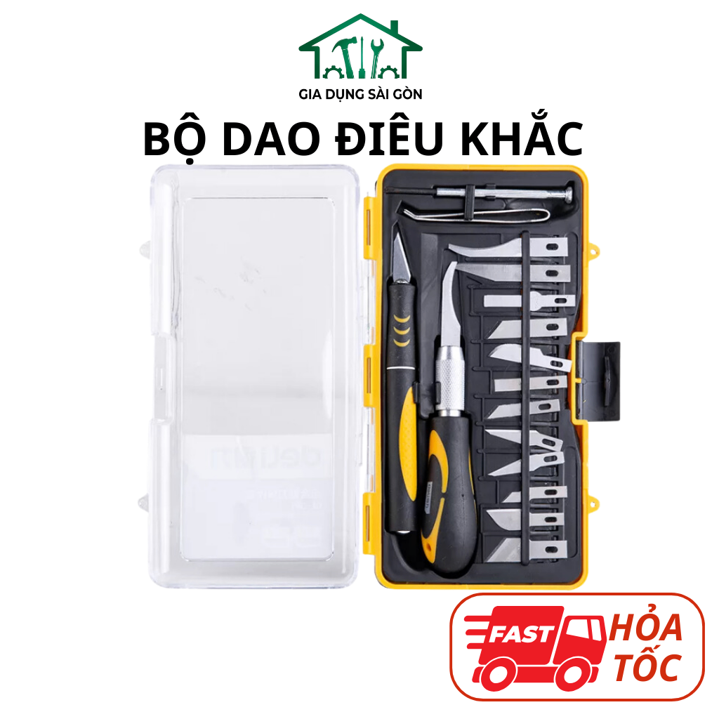 Bộ dụng cụ dao điêu khắc