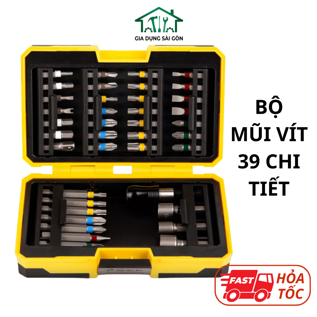 Bộ 39 đầu vít