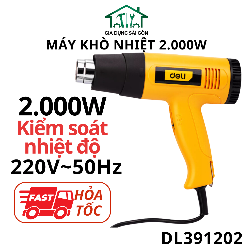 Máy khò nhiệt điều chỉnh 2000W