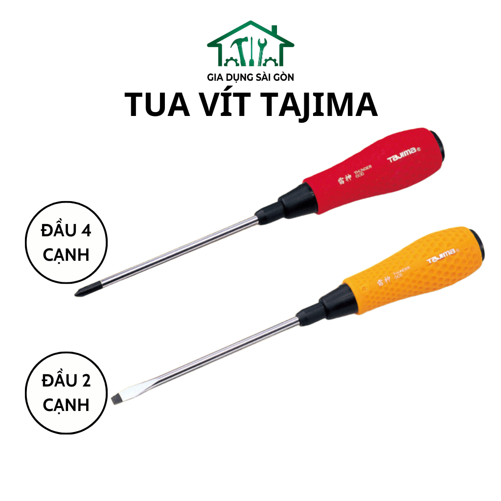 Tua vít 4 cạnh Tajima 1x200