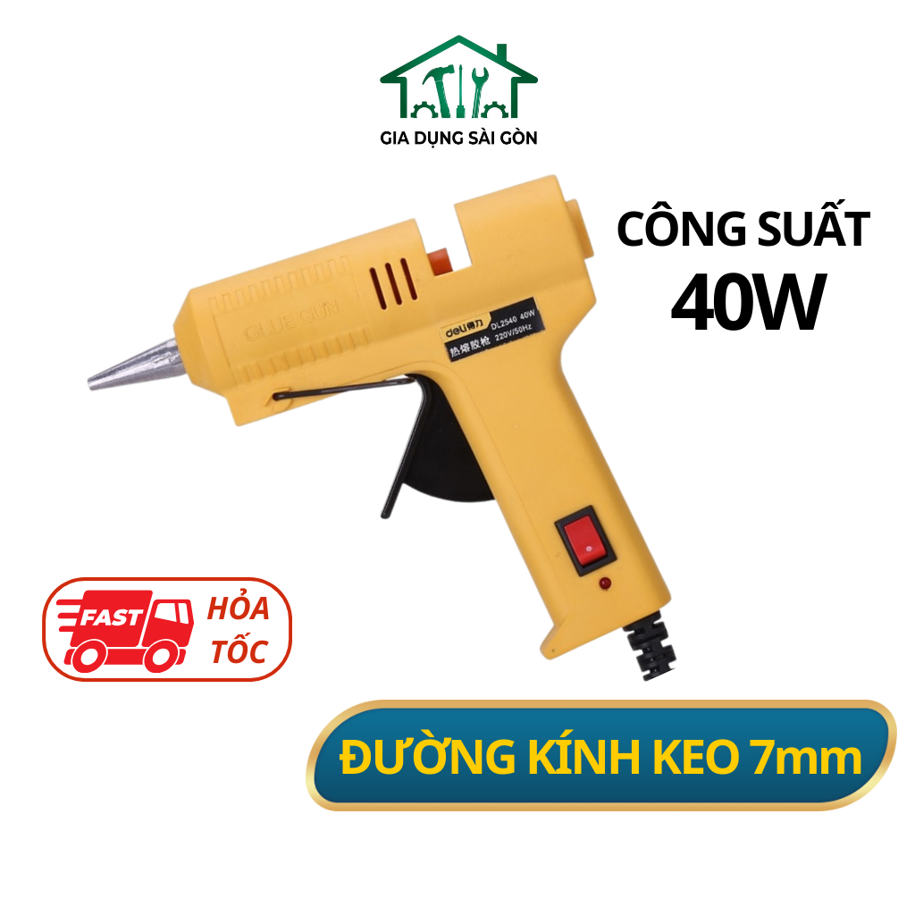 Súng bắn keo nến 40w - DL2540