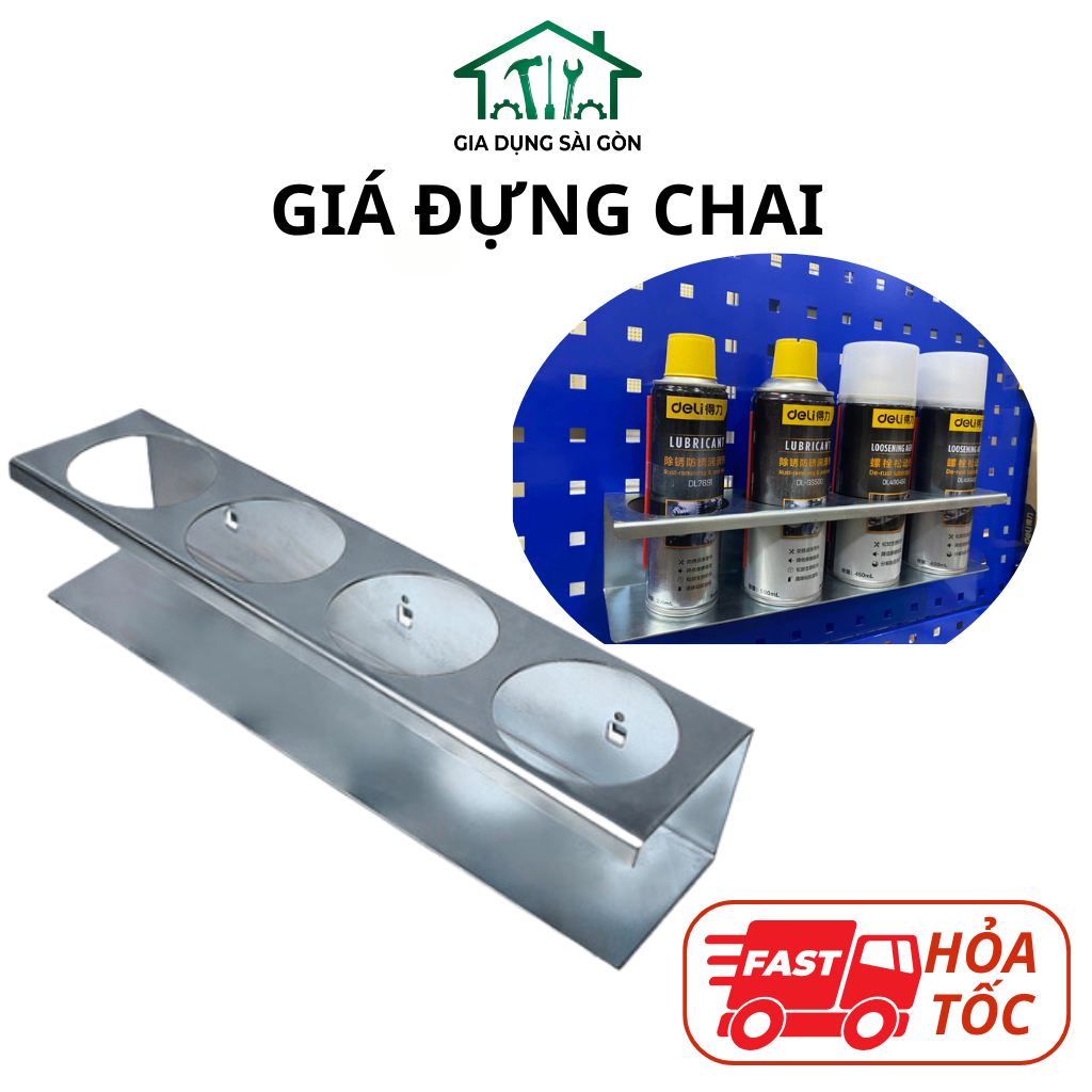 Bảng treo dụng cụ - Giá treo chai