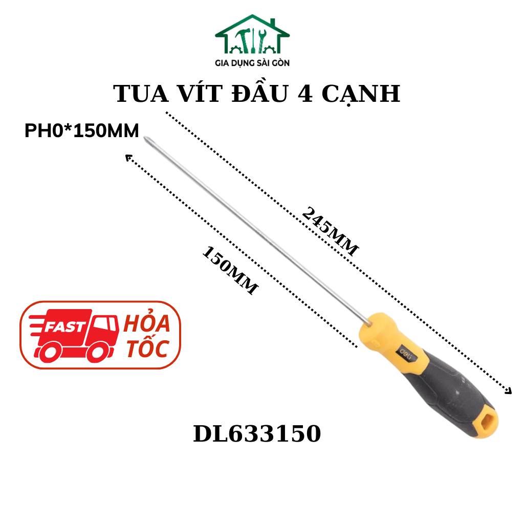 Tovit 3x150mm - đầu bake