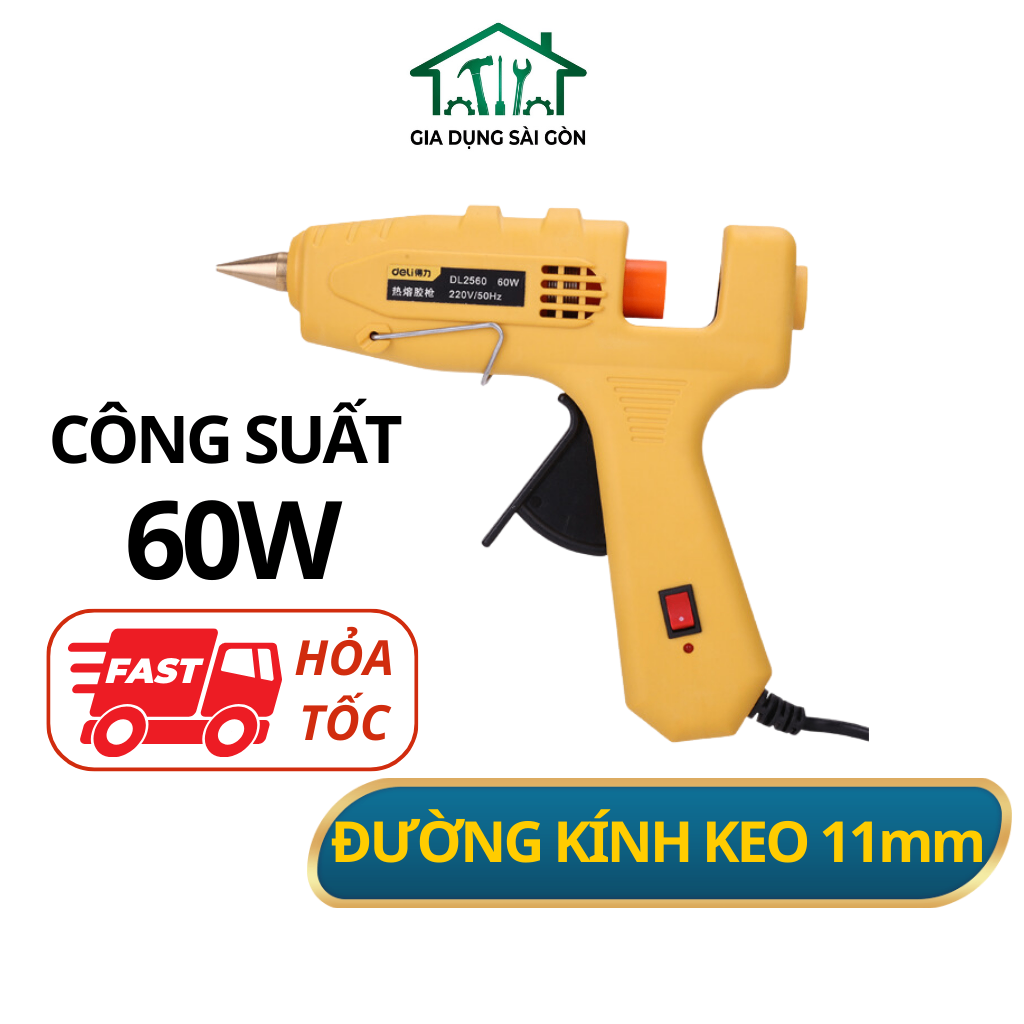 Súng bắn keo nến 60w 220V