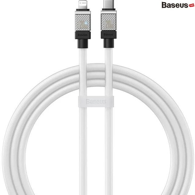 Baseus CoolPlay Series Fast Charging Cable Type-C to iP 20W 2m White - Màu Trắng