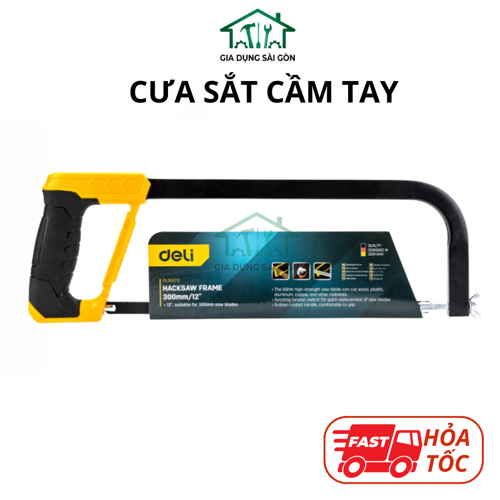 Cưa sắt tay cầm phủ sơn