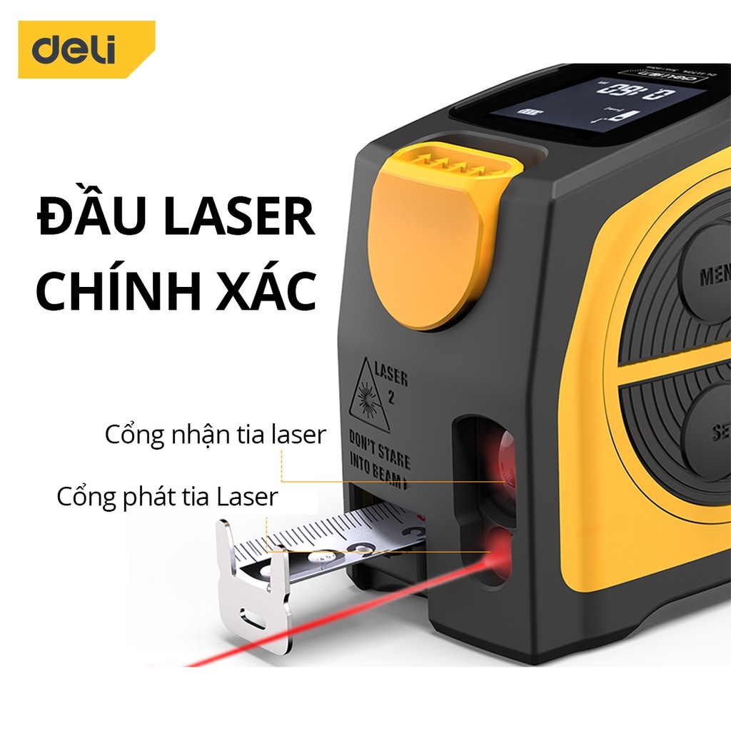 Thước cuộn lazer 5mx30m