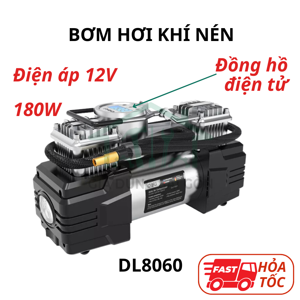 Máy bơm hơi 180w