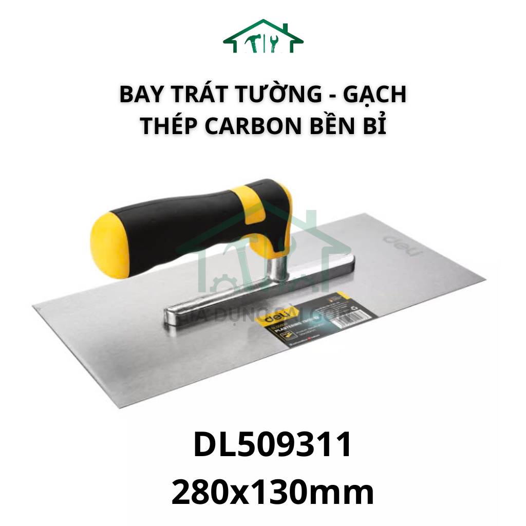 Bay Trát Tường - Chất Liệu Thép Carbon Bền Bỉ - Độ Bền Cao, Dễ Dàng Sử Dụng - DL509311