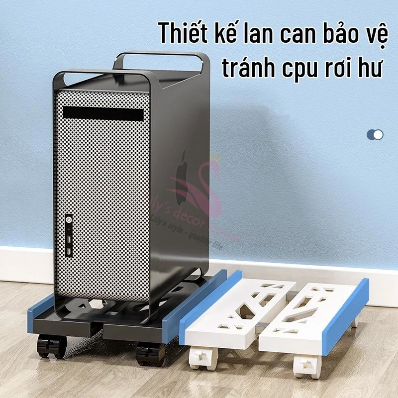 Kệ Để Cây Máy Tính CPU SGTool - Size L ( Trắng )