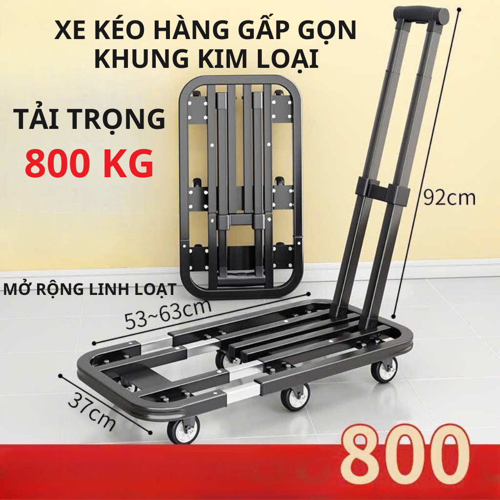 Xe Kéo Hàng SGTOOLS Làm Bằng Thép Carbon Gấp Gọn - 800kg