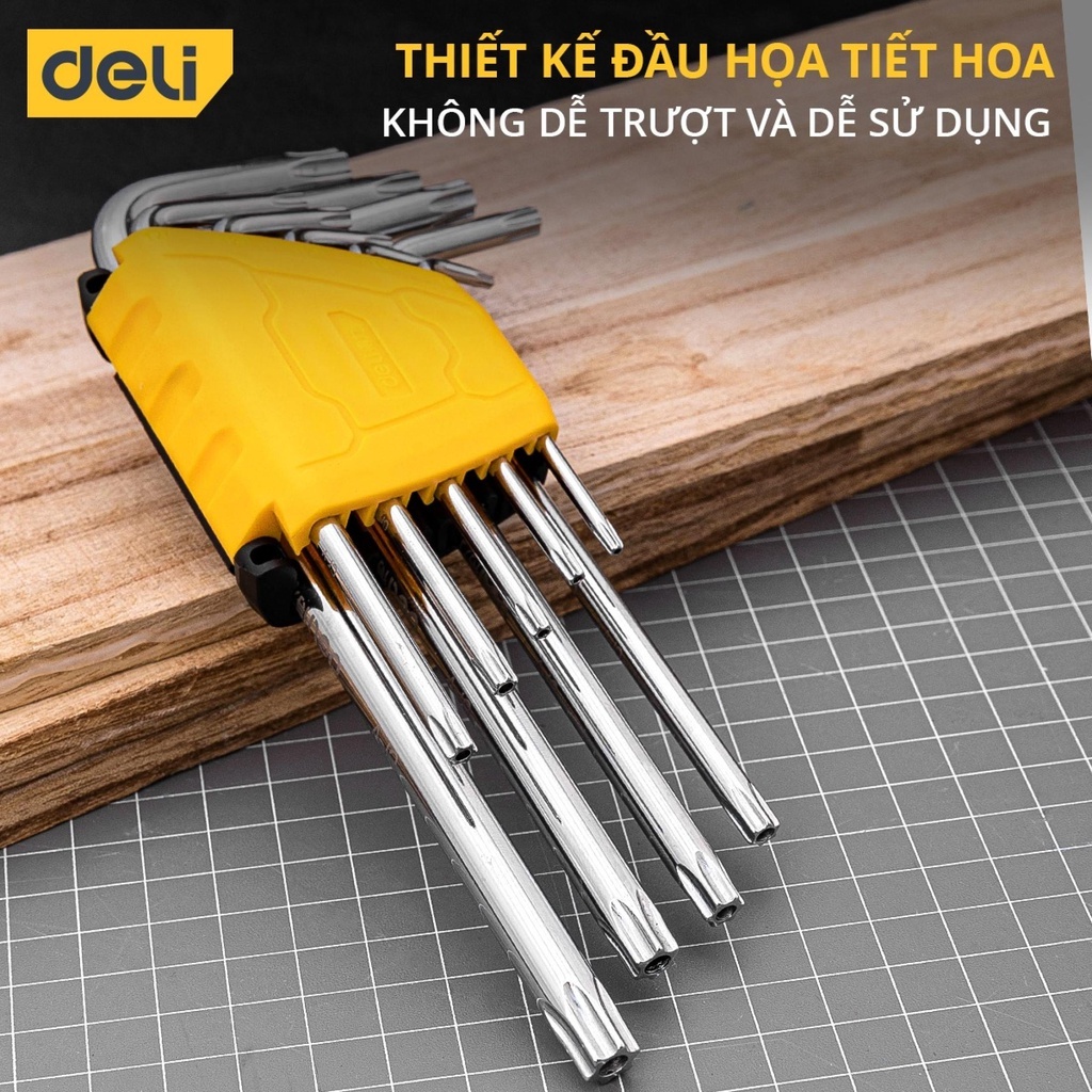 Bộ lục giác chữ L hoa thị T10-T50