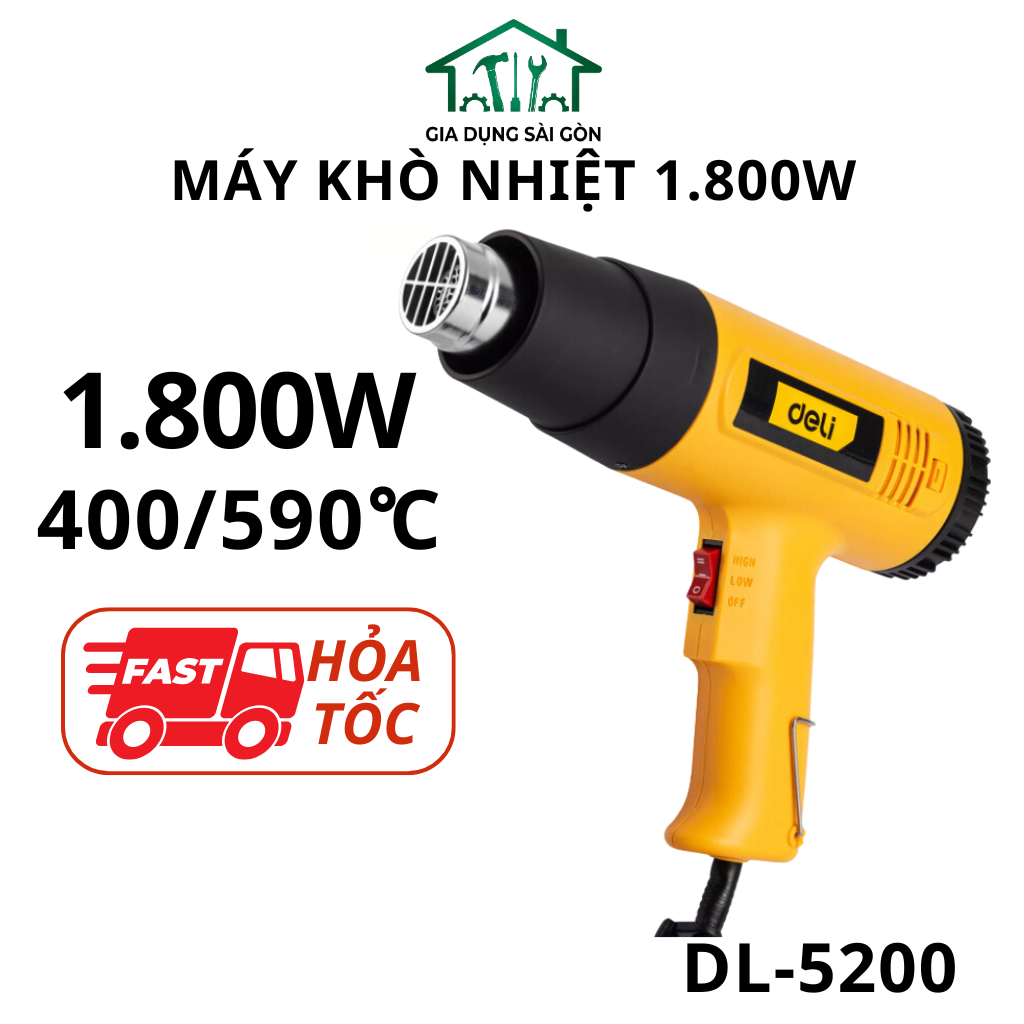 Máy khò nhiệt 1800W