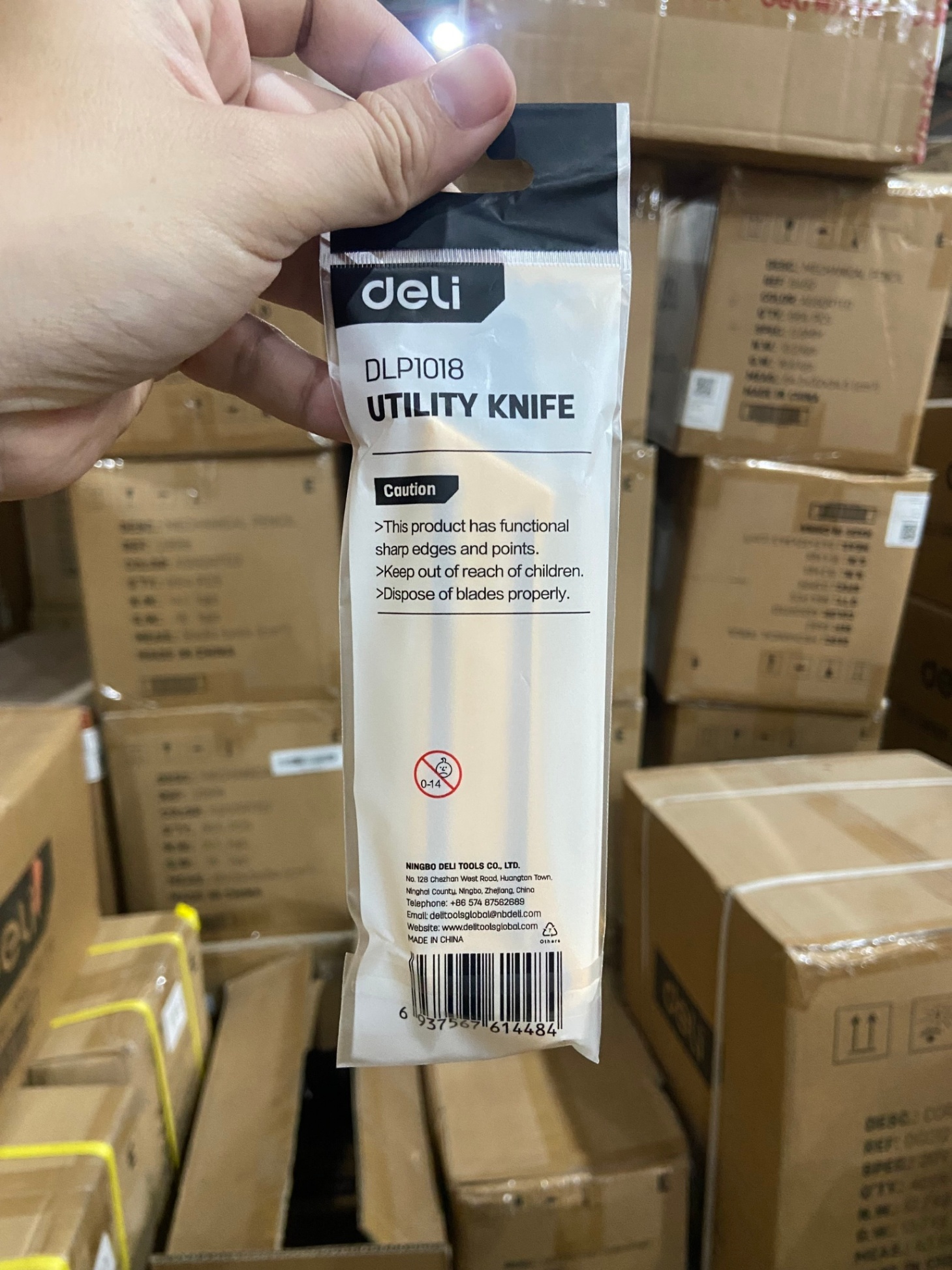 Dao rọc giấy 18mm, lưỡi SK5