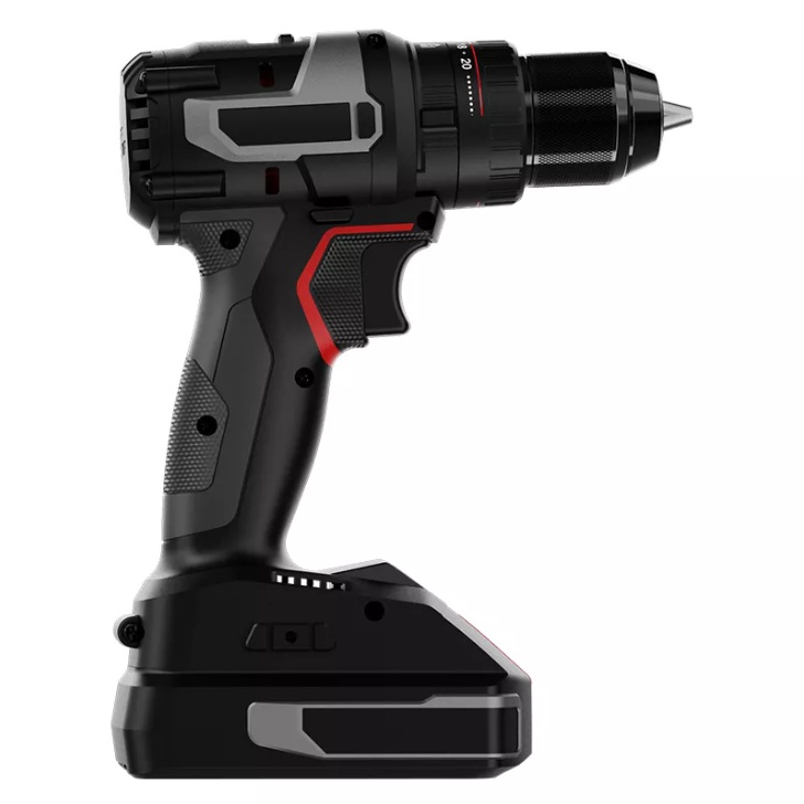 Máy khoan pin 20V-2.0Ah - Đỏ đen