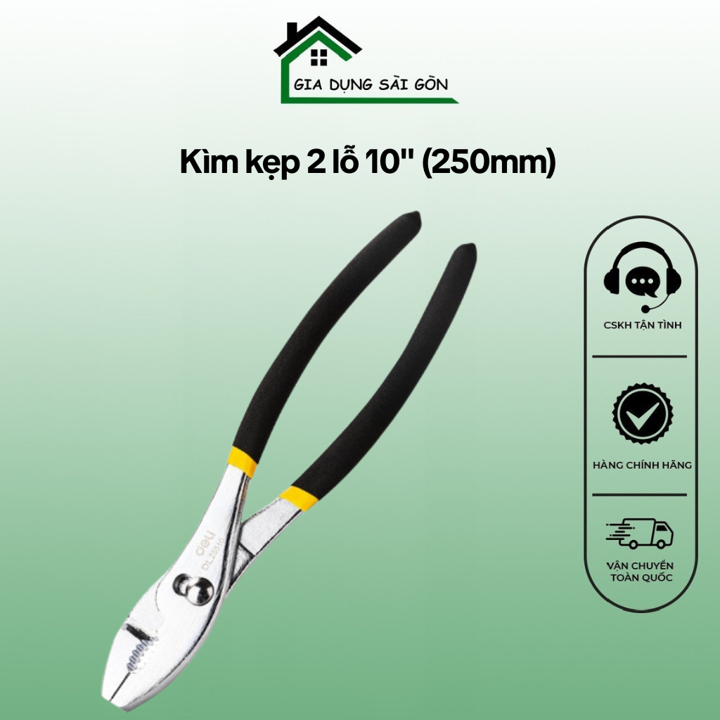 Kìm kẹp 2 lỗ 10