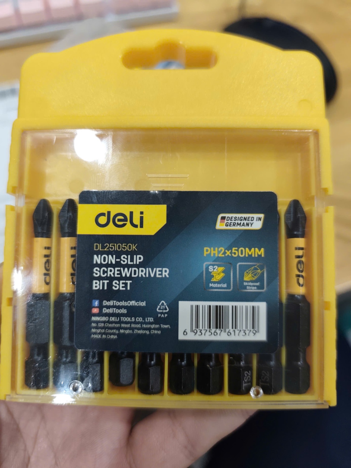 Mũi vít chống trượt PH2x50mm